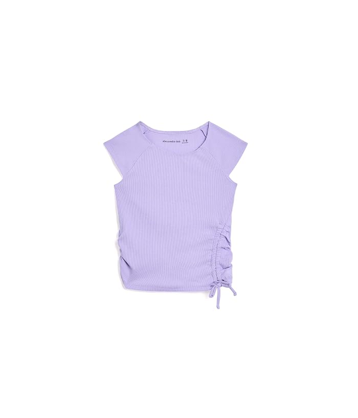 abercrombie kids Asymmetric Ruched Tee (Big Kids) - Image 4