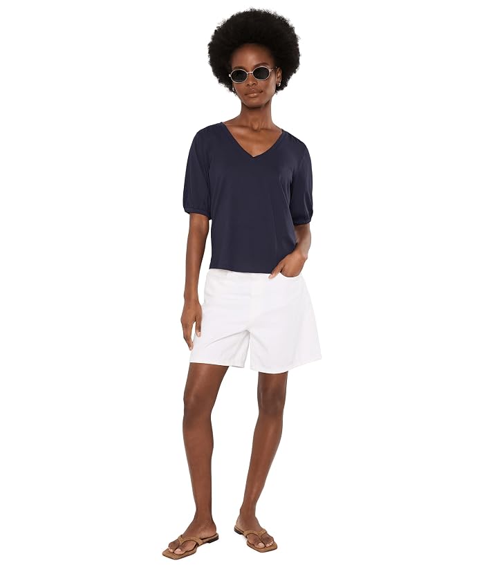 NIC+ZOE NZT Elbow Sleeve V-Neck Tee - Image 2