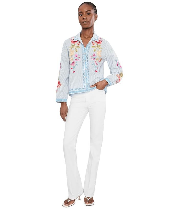 Johnny Was Open Neck Shirt - Angela - Image 2