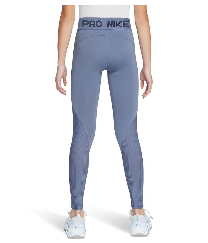 Nike Kids Pro Mid-Rise Leggings (Big Kid) - Image 2