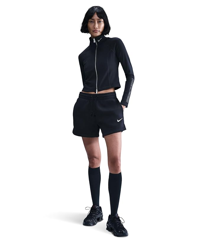 Nike Sportswear Phoenix Fleece Mid-Rise 4" Shorts - Image 2