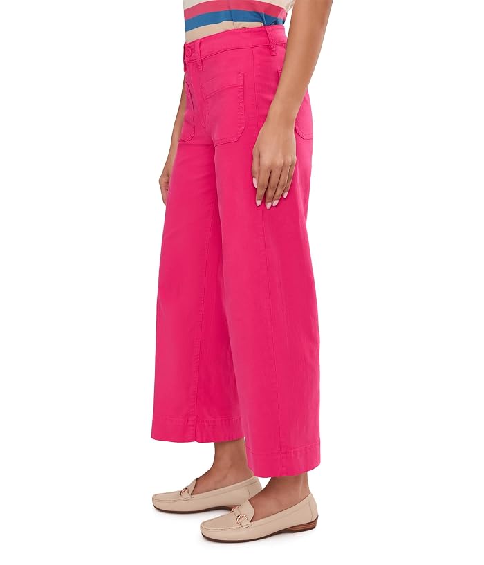 Liverpool Los Angeles 27" Crop Wide Leg Pants with Patch Pockets - Image 3