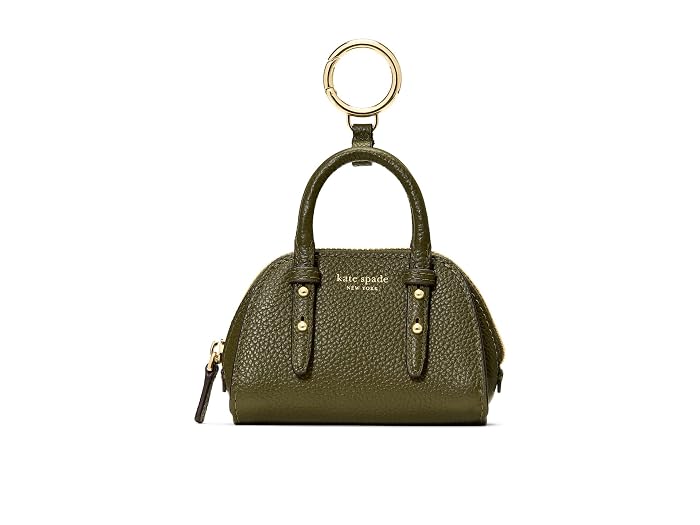 Kate Spade New York Charmed Pebbled Leather Nano Carryall Bag Charm - Image 3