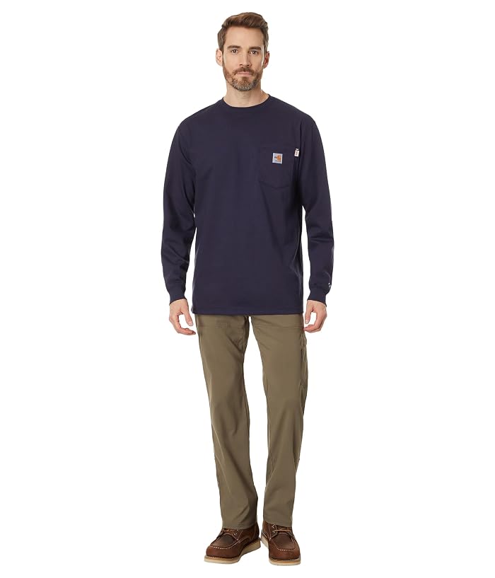 Carhartt Flame-Resistant (FR) Force Cotton Long Sleeve T-Shirt - Image 4