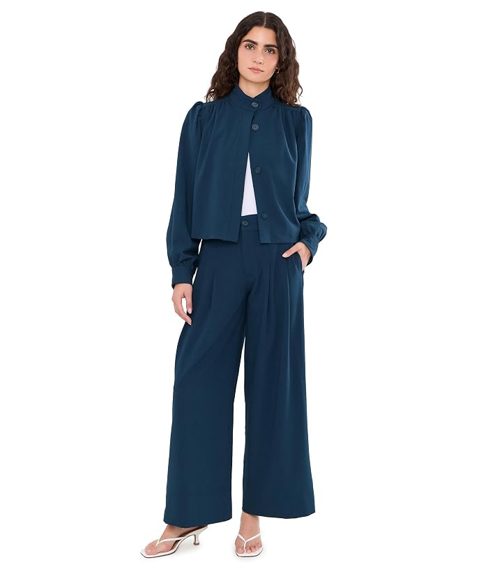 Liverpool Los Angeles Puff Sleeve Woven Jacket - Image 2