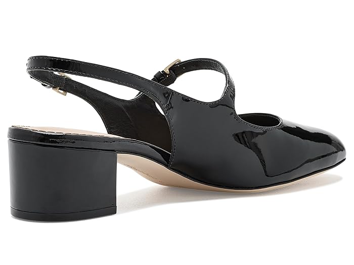 Cinq à Sept Diana Patent Slingback Block Heels - Image 3