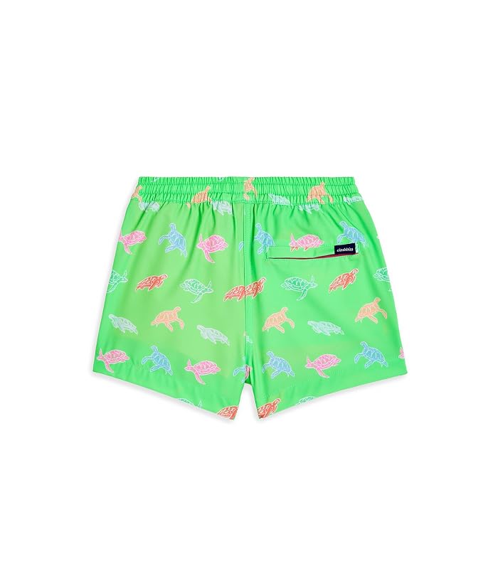 Chubbies Kids The Turtally Awesomes Lined Swim Trunk (Big Kid) - Image 2