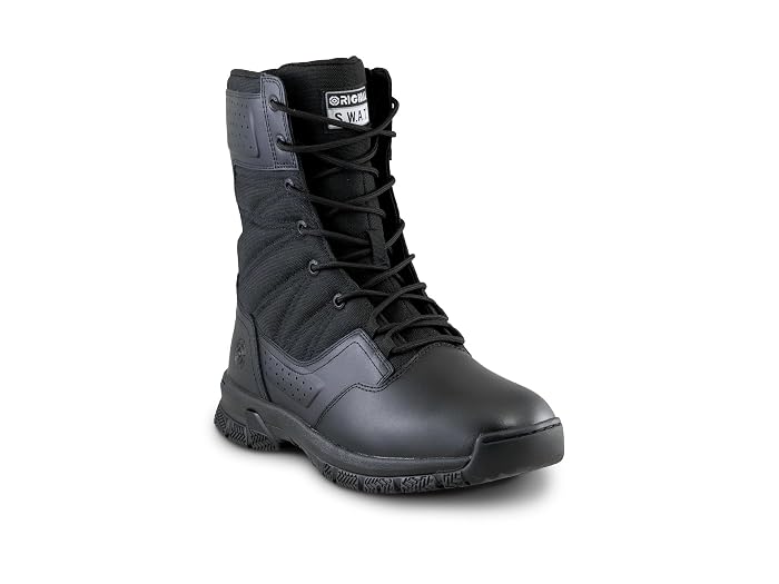 Original S.W.A.T. ProTec 8" Side Zip Polishable Toe Boot