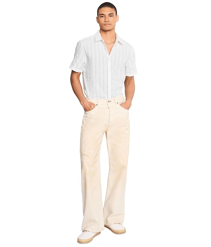 John Varvatos Carson Short Sleeve Front Placket Shirt W992f26 - Image 2