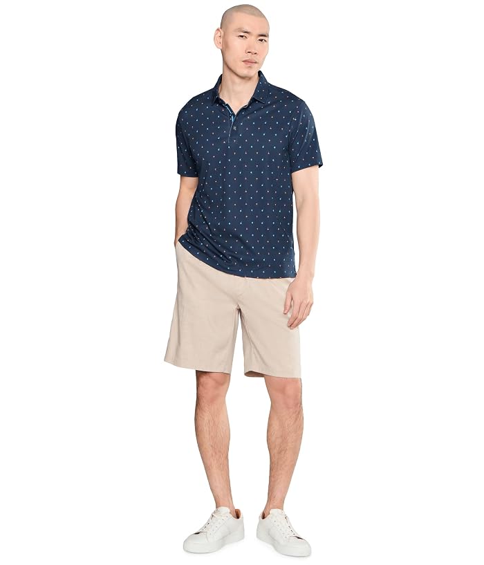 UNTUCKit Short Sleeve Wrinkle Free Printed Lebain Polo - Image 2