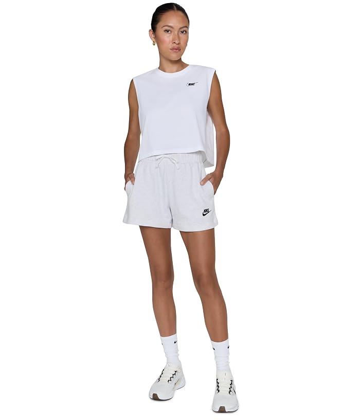Nike Sportswear Club Fleece Mid-rise Shorts - Image 2