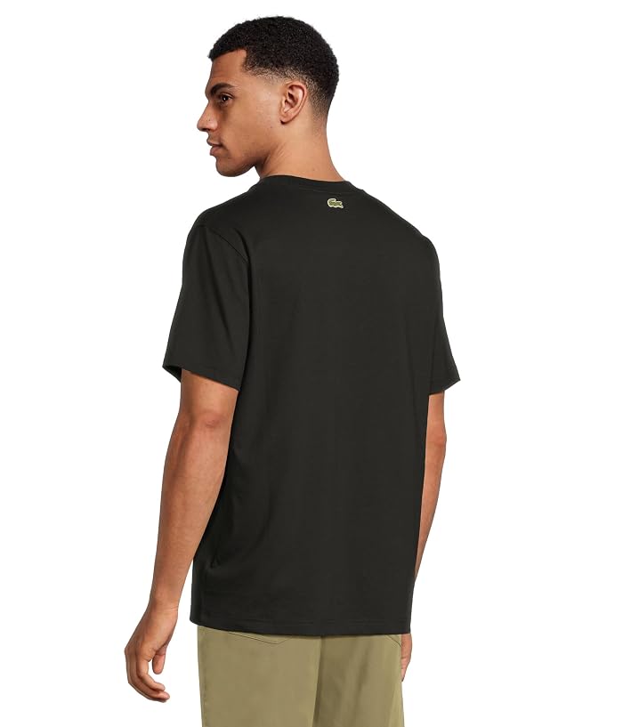 Lacoste Classic Fit Cotton Print T-shirt - Image 3