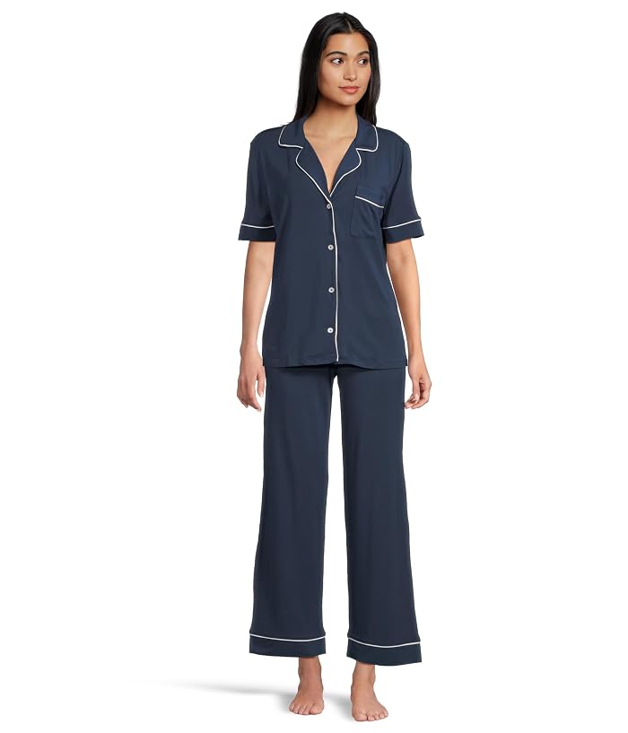 Eberjey Gisele TENCEL™ Modal Short Sleeve & Pant PJ Set - Image 4