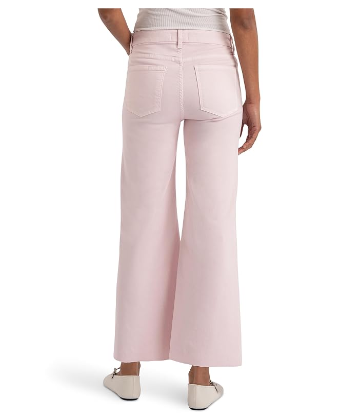 KUT from the Kloth Meg High-Rise Wide Leg Raw Hem - Image 3
