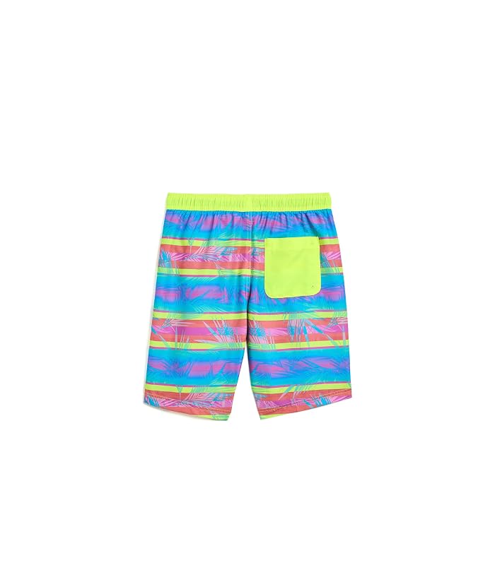 Speedo Kids Swim Trunks Knee Length Boardshorts E-Board Printed (Little Kid/Big Kid) - Image 2