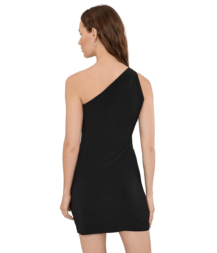 Norma Kamali One Shoulder Mini Dress - Image 4