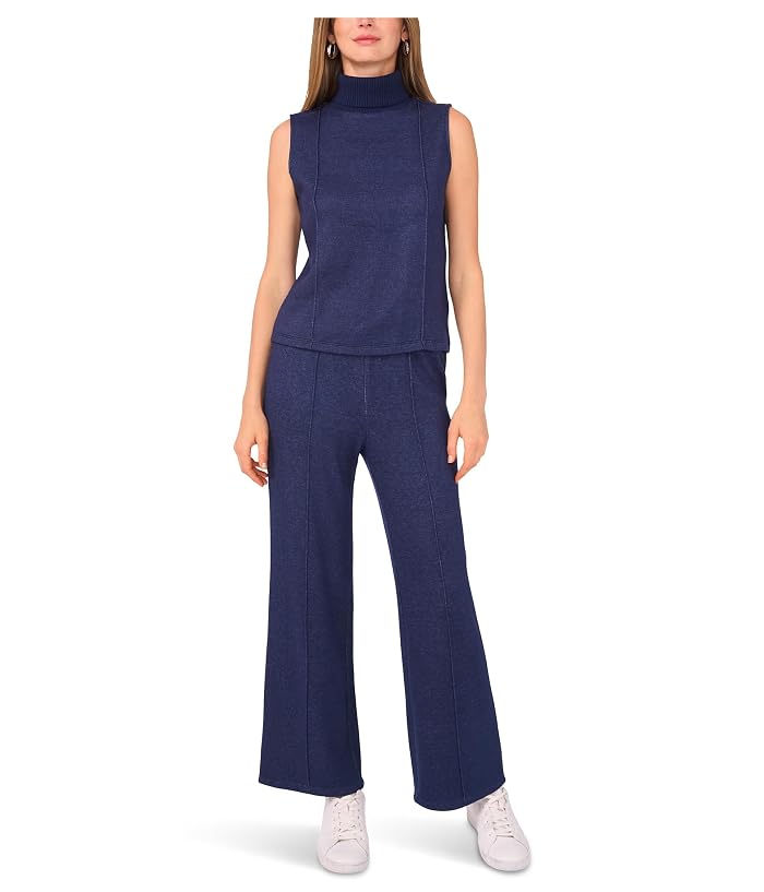 Vince Camuto Sleeveless Ribbed Turtleneck Tank - Image 3