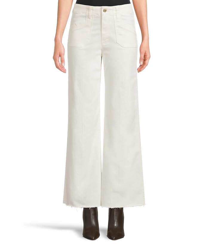 Paige Anessa 31" Welt Utility Pockets Raw Hem