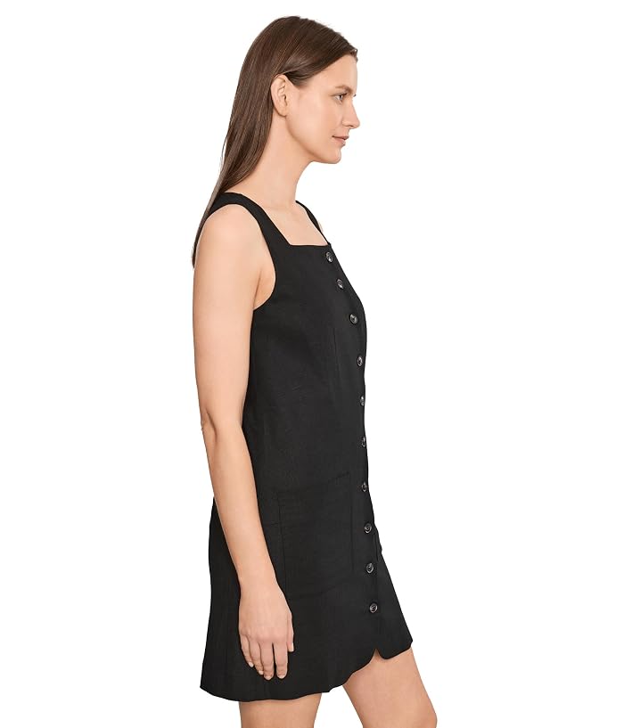 Sanctuary Posh Button Linen Dress - Image 3