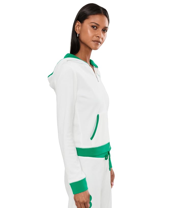 Juicy Couture Melrose Heritage Long Fitted Jacket w/ Graphic - Image 3