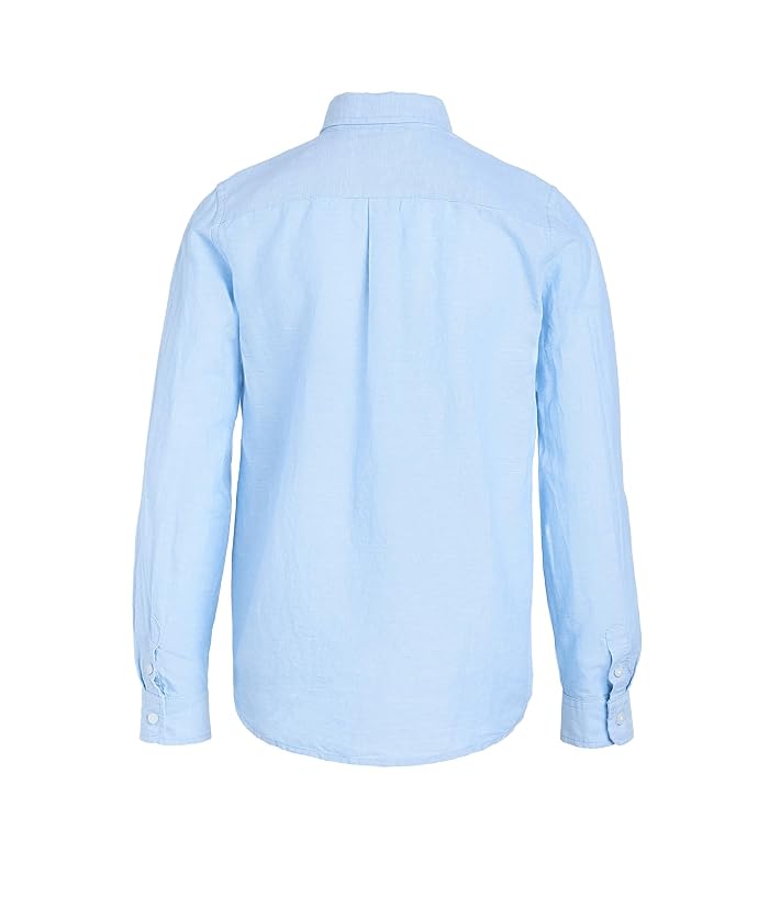 Janie and Jack Linen Roll Up Shirt (Toddler/Little Kids/Big Kids) - Image 2