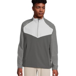 Callaway Long Sleeve 1/2-zip Wind & Water Jacket