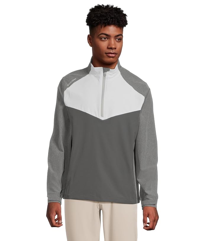 Callaway Long Sleeve 1/2-zip Wind & Water Jacket