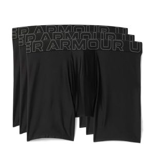 Under Armour 3-Pack Performance Tech Solid 6" Boxer Briefs
