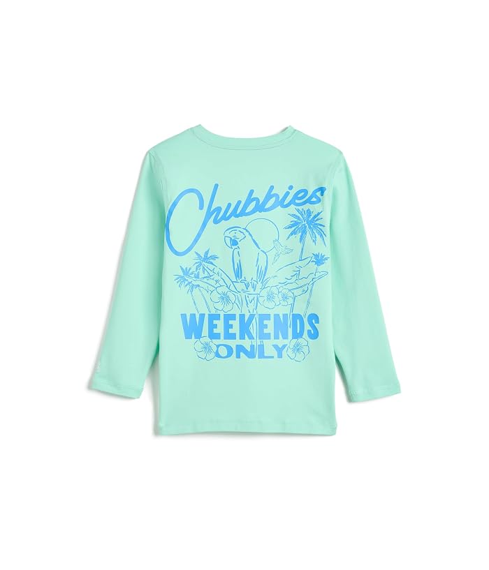 Chubbies Kids The Weekends Only Sun Shirt Crewneck (Big Kid) - Image 2