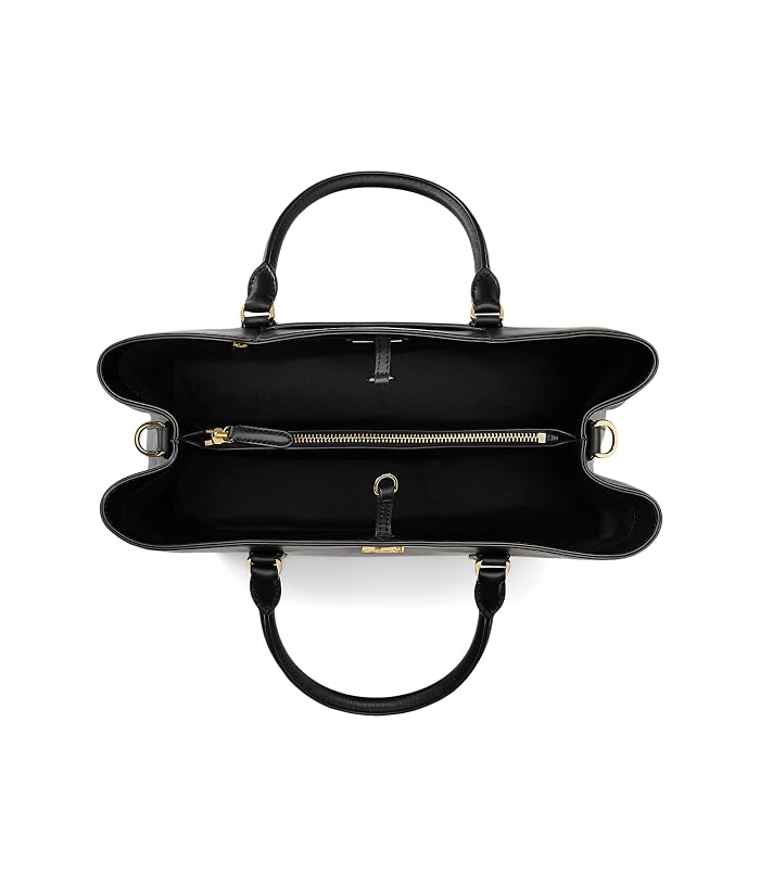 Lauren Ralph Lauren Leather Large Marcy Satchel - Image 3