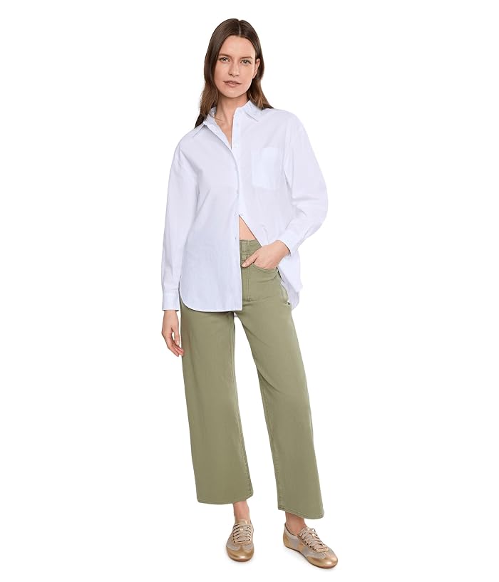 Paige Anessa with Stitch Through Utility Pocket with Hem in Vintage Oak Moss - Image 2