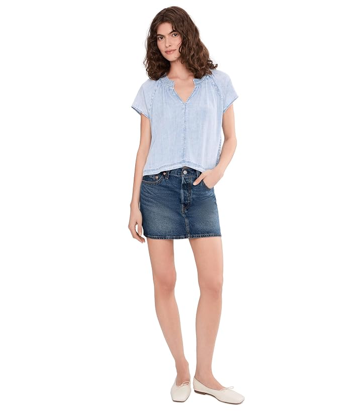 Splendid Meadow Indigo Blouse - Image 2