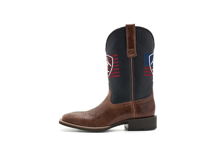 Ariat Sport Freedom Wide Square Toe Cowboy Boots - Image 4