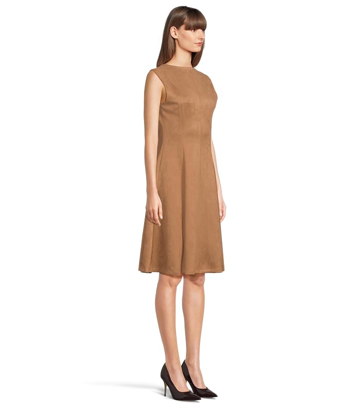 Calvin Klein Sleeveless Zipper Suede Aline - Image 2