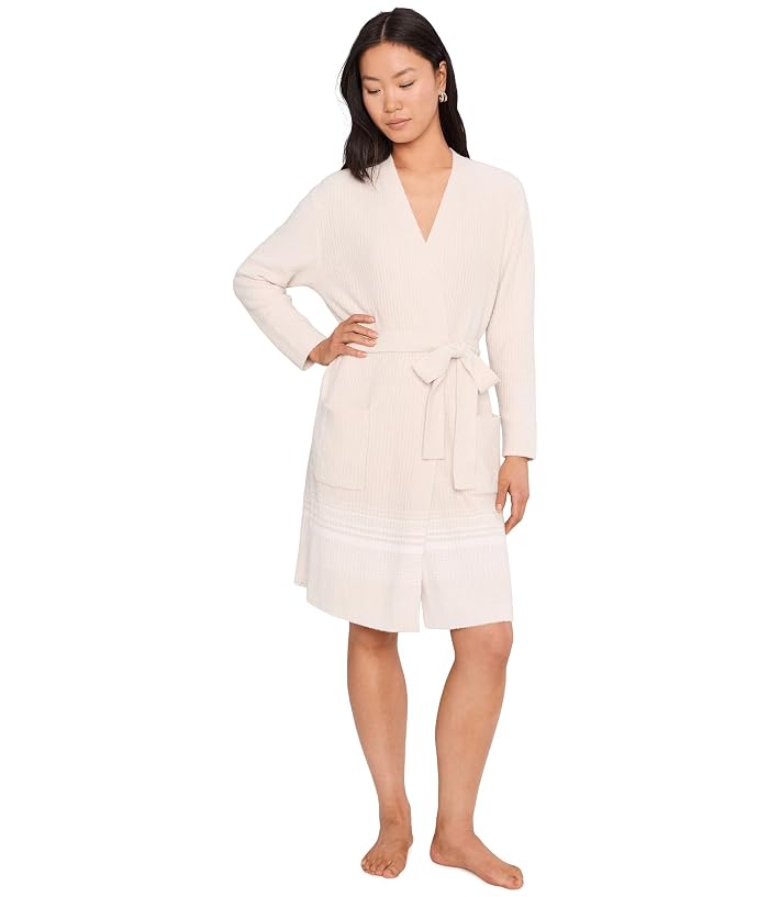 Barefoot Dreams CozyChic Lite® Variegated Stripe Ribbed Robe