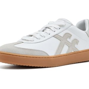 FitFlop The Dash Ff T-Toe Leather Suede Trainers