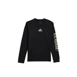 adidas Kids Long Sleeve Rock Camo Lineage Tee (Big Kid)