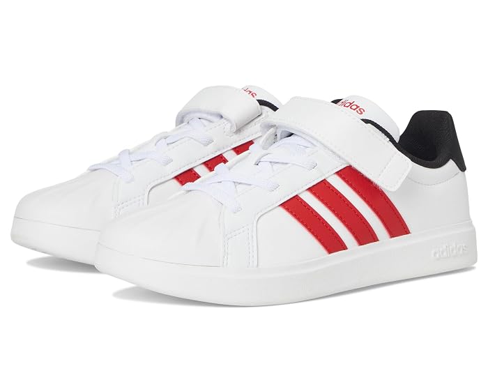 adidas Kids Streetalk Elastic Lace Shoes (Little Kid)