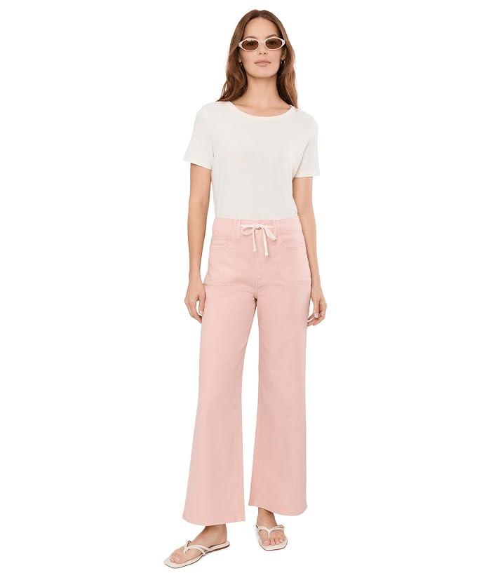Paige Ari with Waistband Tie And Stitch Through Pockets in Vintage Sunset Peach - Image 2