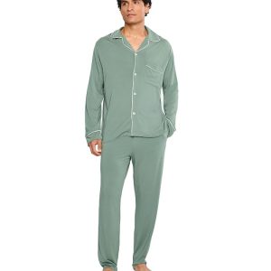 Eberjey William Tencel™ Modal Long PJ Set