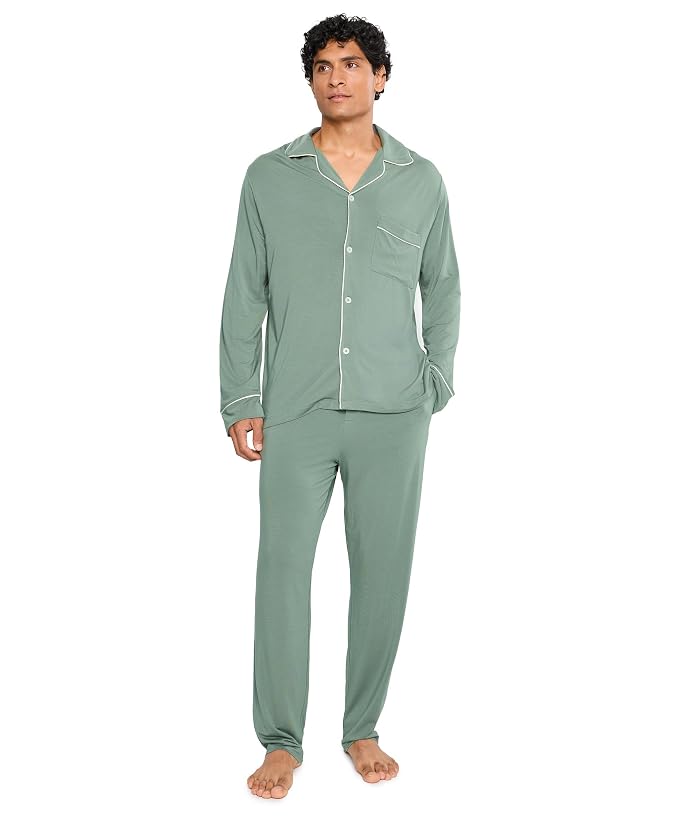 Eberjey William Tencel™ Modal Long PJ Set