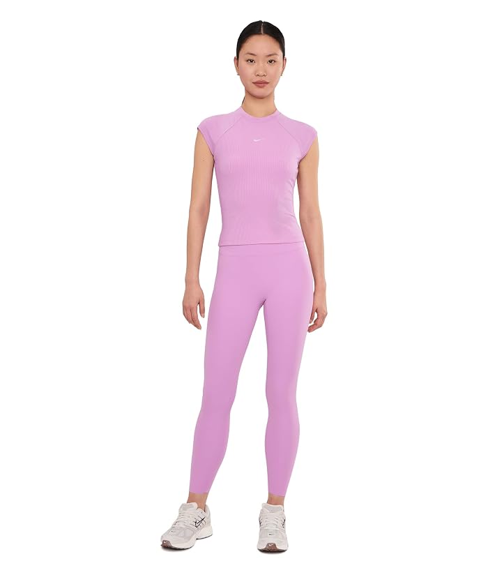 Nike Sportswear Chill Knit Rib Short Sleeve Top - Image 2