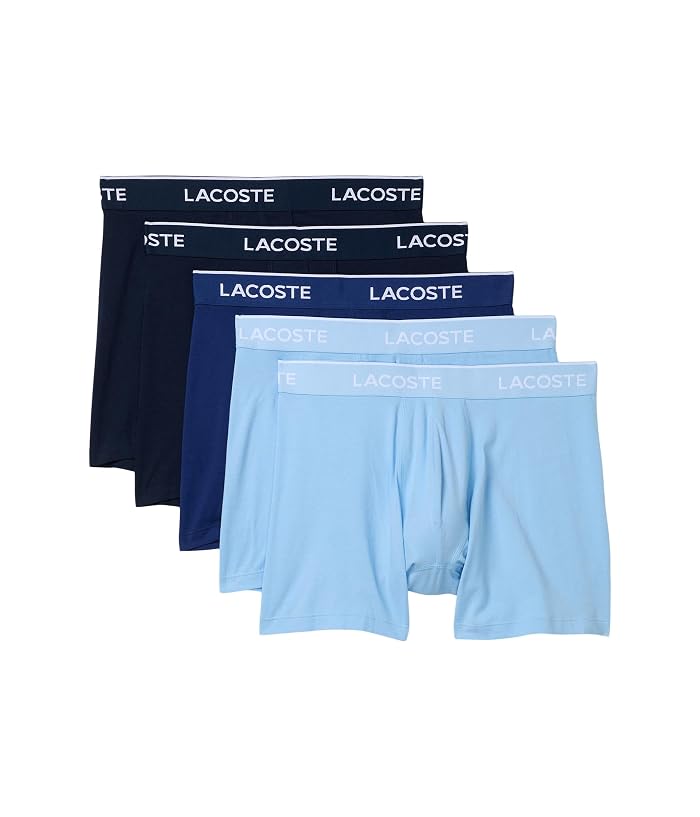 Lacoste 5-Pack Cotton Boxer Briefs - Image 4