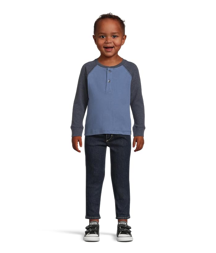 Janie and Jack Colorblock Henley (Infant) - Image 4
