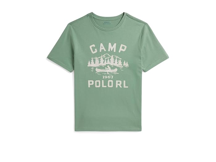 Polo Ralph Lauren Kids Logo Cotton Jersey Graphic Tee (Big Kid)