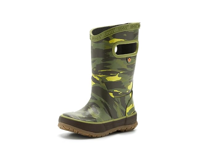 Bogs Kids Rain Boot Brush Camo (Little Kid/Big Kid)