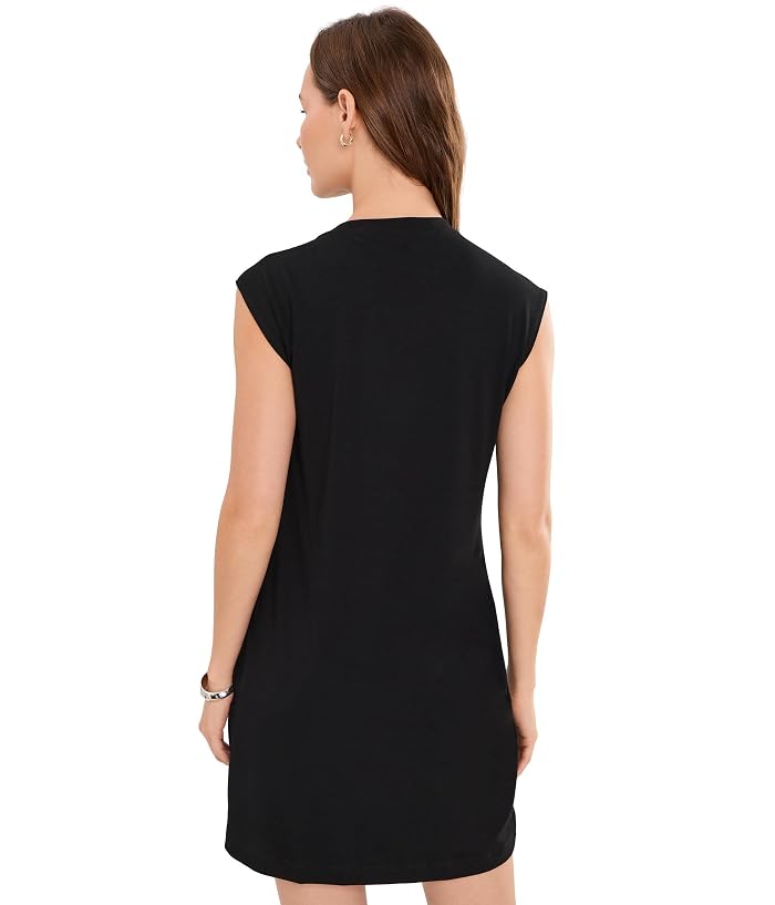 Michael Stars Jaclyn Twist Shoulder Mini Dress - Image 4