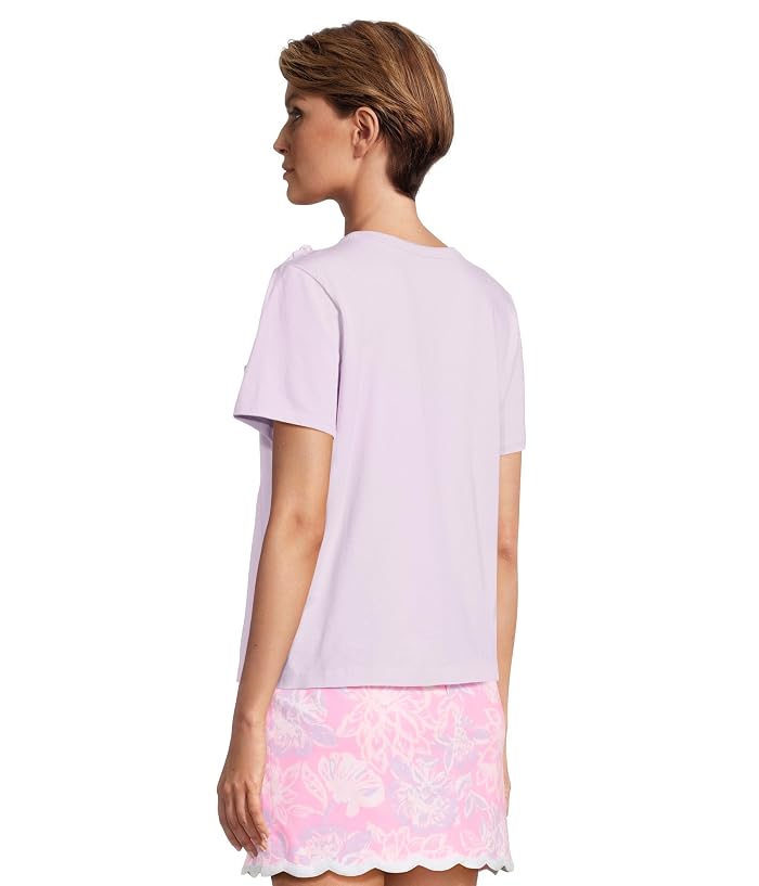 Lilly Pulitzer Clairmont Rosette Knit Top - Image 3