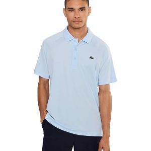 Lacoste Short Sleeve Sport Breathable Run-Resistant Interlock Polo Shirt