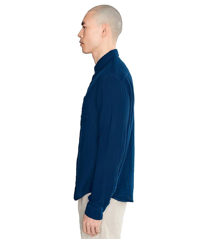 L.L.Bean Cloud Gauze Shirt Long Sleeve Slightly Fitted Regular - Image 3